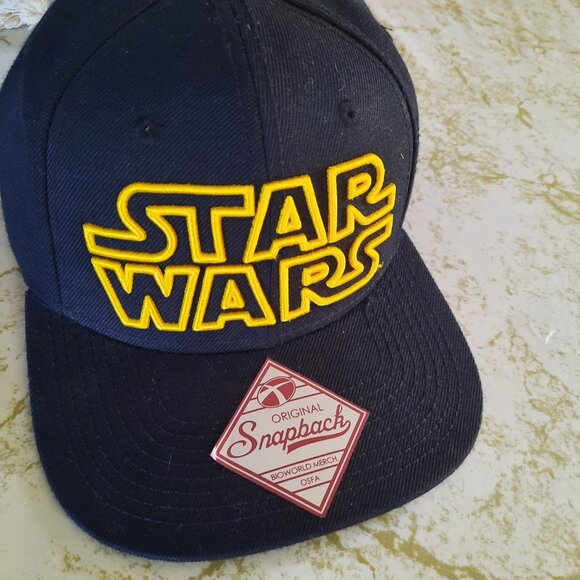 Vintage 1997 Star Wars Original SnapBack Hat Adjustable NWT!! - Black, OS - Picture 5 of 15